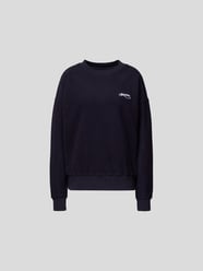 Sweatshirt mit Brand-Schriftzug von SPRWMN Blau - 23