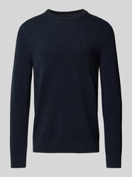 Regular Fit Pullover aus reiner Baumwolle  von Marc O'Polo Blau - 25