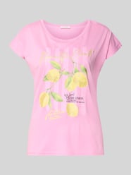 T-Shirt mit Motiv-Print von Christian Berg Woman Pink - 1