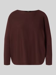 Strickpullover aus Viskose-Mix Modell 'Tiraja' von someday. Bordeaux - 30