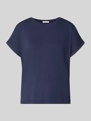 T-Shirt aus Viskose-Mix mit Rundhalsausschnitt von Christian Berg Woman - 46
