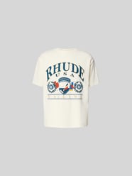 Relaxed Fit T-Shirt mit Motiv-Print von RHUDE - 40