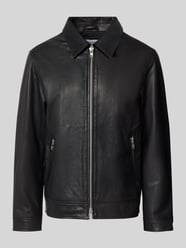 Lederjacke mit Kentkragen Modell 'CASABLANCA' von Jack & Jones - 38