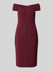 Sukienka koktajlowa do kolan z wiązanym detalem Model 'TAKOTA' od Lauren Ralph Lauren - 12
