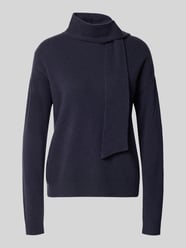 Kaschmirpullover mit Schal-Detail von Christian Berg Woman - 48