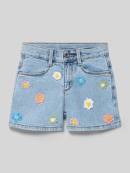 Szorty jeansowe o kroju regular fit z mieszanki bawełny od s.Oliver RED LABEL - 32