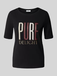 Regular fit T-shirt van katoenmix van s.Oliver RED LABEL - 11