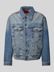 Jeansjack met labeldetail van HUGO - 1