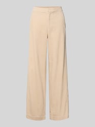 Corduroy broek met elastische band, model 'Picana' van mbyM Beige - 18