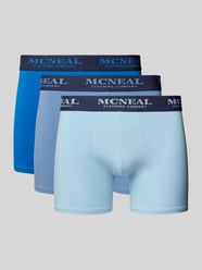 Trunks mit Label-Stitching im 3er-Pack von MCNEAL Blau - 1