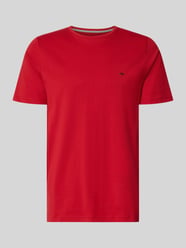 T-Shirt mit Rundhalsausschnitt und Label-Stitching von Fynch-Hatton - 39
