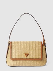 Handtasche mit verstellbarem Henkel Modell 'DESIDERIA' von Guess Beige - 35