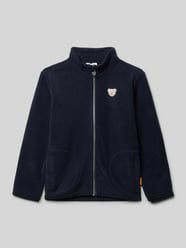 Regular Fit Fleecejacke mit Logo-Stitching von Steiff - 18