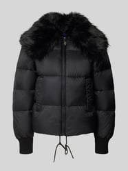 Kurtka pikowana o kroju regular fit z szerokim obszyciem ze sztucznego futra model ‘FUJI-1’ od Hugo Blue - 4