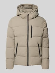 Steppjacke mit Reißverschlusstaschen Modell 'BAZON' von ECOALF Beige - 23