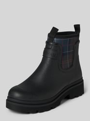 Laars met label in reliëf model 'Cynthia Chelsea Welly' van Barbour - 18