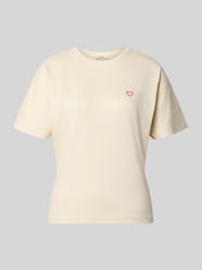 t-shirt z haftem model 'Salentine' od OPUS - 19
