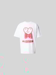 Oversized T-Shirt mit Rundhalsausschnitt von ISNURH - 44