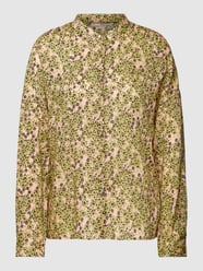 Overhemdblouse met bloemenmotief van Lanius Wit - 44