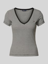 Slim fit T-shirt van katoenmix van Tommy Jeans - 28