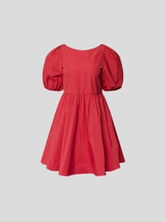 Minikleid mit Ballonärmeln von RED Valentino Rot - 33