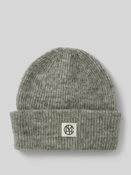 Beanie mit Logo-Patch Modell 'Hope' von MSCH Copenhagen Grau - 8