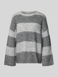 Oversized Strickpullover mit gerippten Abschlüssen Modell 'SUTTON von Noisy May - 34