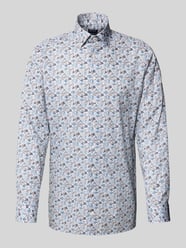 Modern fit vrijetijdsoverhemd met kentkraag van OLYMP - 12