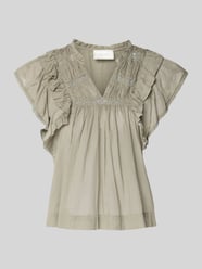 Blouse met volants model 'Jayla' van Neo Noir - 14
