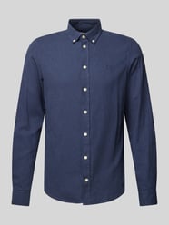 Regular Fit Freizeithemd mit Button-Down-Kragen Modell 'Anton' von Casual Friday Blau - 43