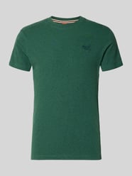 T-shirt w kroju regular fit z haftowanym logo od Superdry - 20
