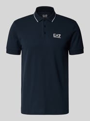 Koszulka polo o kroju regular fit z nadrukiem z logo od EA7 Emporio Armani - 10