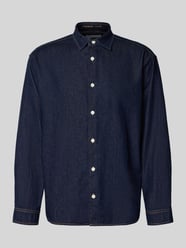 Koszula jeansowa o kroju regular fit z kołnierzykiem typu kent model 'NORREBRO' od JACK & JONES - 20