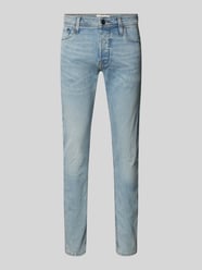 Jeansy o kroju slim fit z 5 kieszeniami model ‘GLENN’ od JACK & JONES - 25
