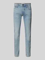 Slim Fit Jeans im 5-Pocket-Design Modell 'GLENN' von Jack & Jones Blau - 12