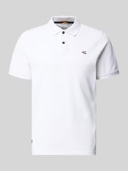 Regular Fit Poloshirt in unifarbenem Design von camel active - 1