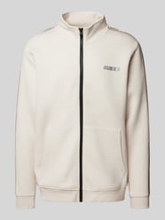 Sweatjacke mit Reißverschluss von Guess Activewear Beige - 12