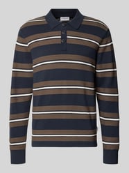 Relaxed Fit Poloshirt aus reiner Baumwolle mit Streifenmuster von Lindbergh - 30