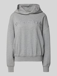 Hoodie mit Label-Stitching von Marc O'Polo Grau - 1