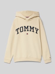 Bluza z kapturem z wyhaftowanym logo od Tommy Hilfiger Teens - 36