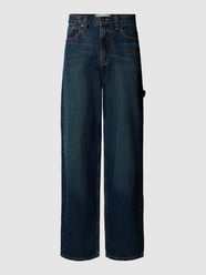 Jeans met motiefstitching van REVIEW Blauw - 15