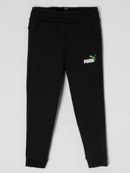 Sweathose aus Baumwollmischung von Puma Grau / Schwarz - 41