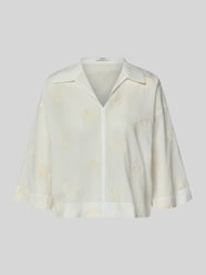 Boxy Fit Bluse mit Stitchings Modell 'Famoni' von OPUS - 27