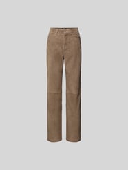 Stoffhose aus echtem Ziegenvelours von ROTATE - 16