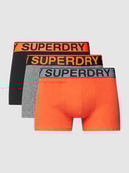 Obcisłe bokserki z paskiem z logo w zestawie 3 szt. od Superdry - 24