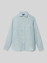 Regular Fit Freizeithemd aus reinem Leinen von Polo Ralph Lauren Teens - 2