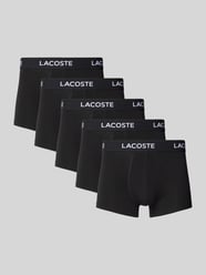 Boxershort met elastische band met logo in een set van 5 stuks van Lacoste - 2