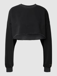 Cropped Sweatshirt mit offenem Saum -  Alex Mariah Peter X P&C von Alex Mariah Peter X P&C* Grau - 35