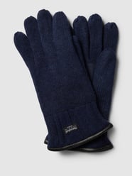 Handschuhe mit Two-Tone-Machart von EEM Blau - 19