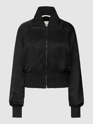 Bomberjacke mit Stehkragen „THE DINNER Holiday Collection“ von Marc O'Polo Schwarz - 33